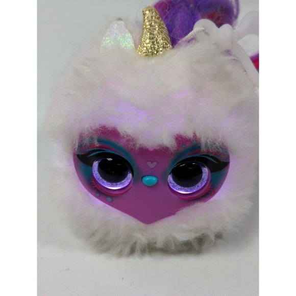 Pomsies Lumies Sky Rocket Changes Color Rainbow Unicorn Lumie Toy - Picture 6 of 7